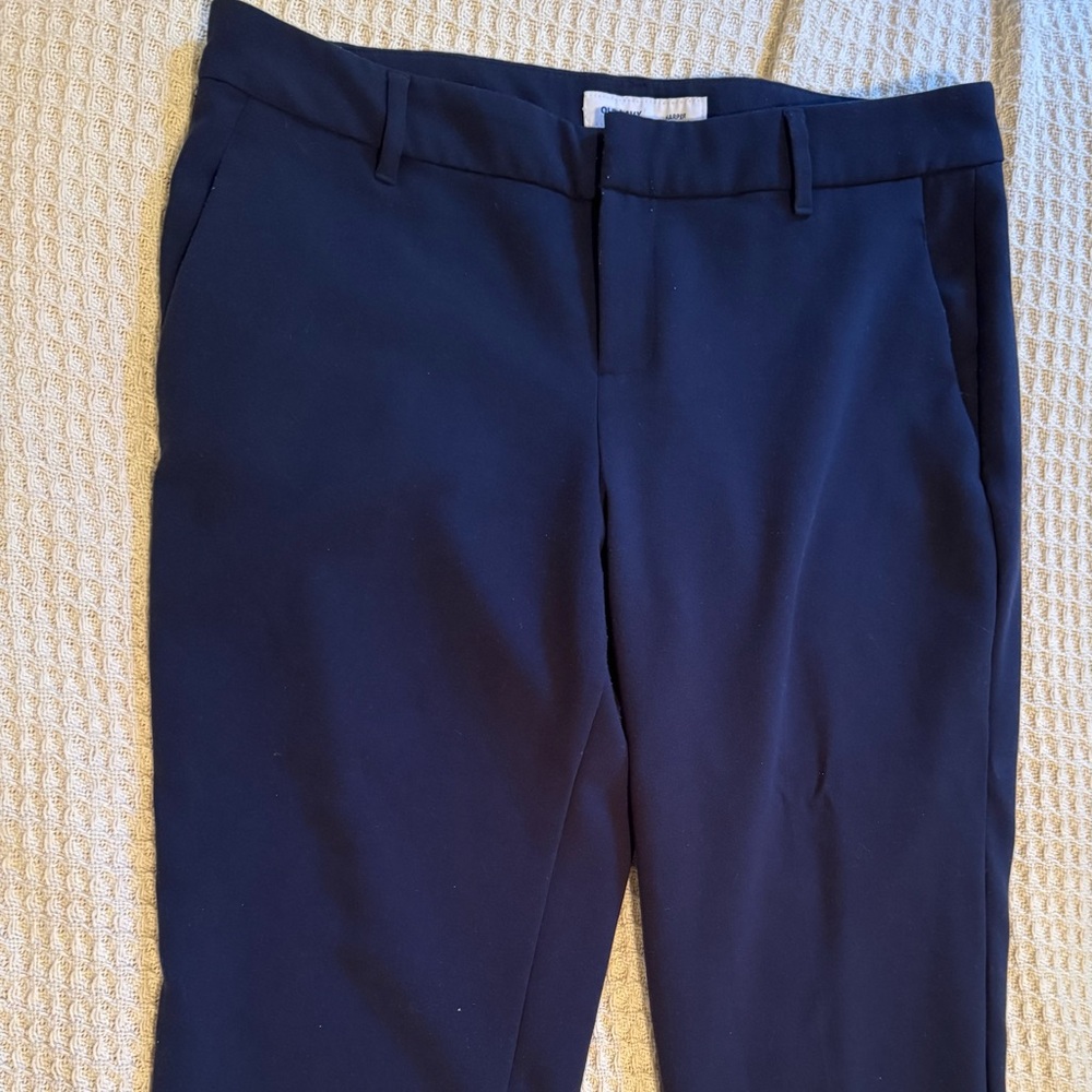 Old Navy Women's Navy Blue Trousers